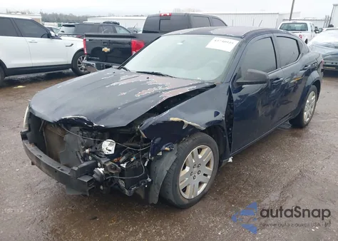 2013 Dodge Avenger Se from USA, damaged, VIN 1C3CDZAB5DN599089